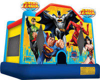 Xtreme Inflatables of Louisiana Justice League Bounce House