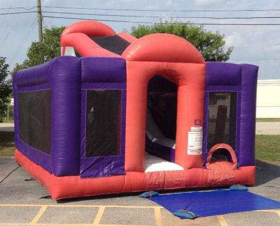 Purple & Red Obstacle Mania Climb & Slide Combo 15 x 18