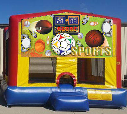 All Sports Colorful Funhouse 15ft x 15ft
