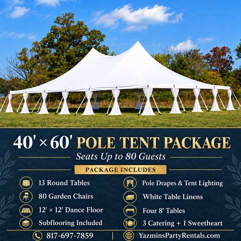 40 x 60 Pole Tent Package 40 x 60 Pole Tent Package