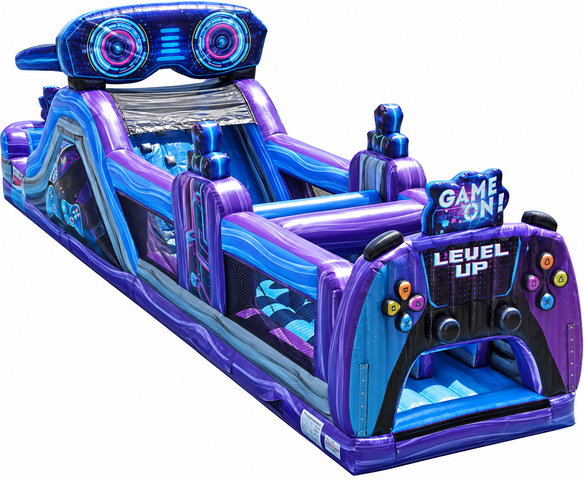 50ft Gamer obstacle course (Wet/Dry slide) 50ft Gamer obstacle course (Wet/Dry slide)