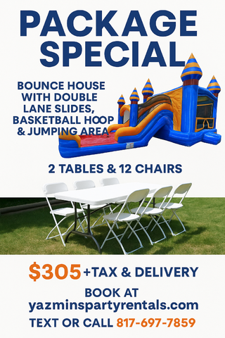 Combo Bounce house Package Combo Bounce house Package