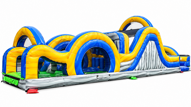 52ft Mega Challenge Obstacle Course (Wet/Dry) 52ft Mega Challenge Obstacle Course (Wet/Dry)