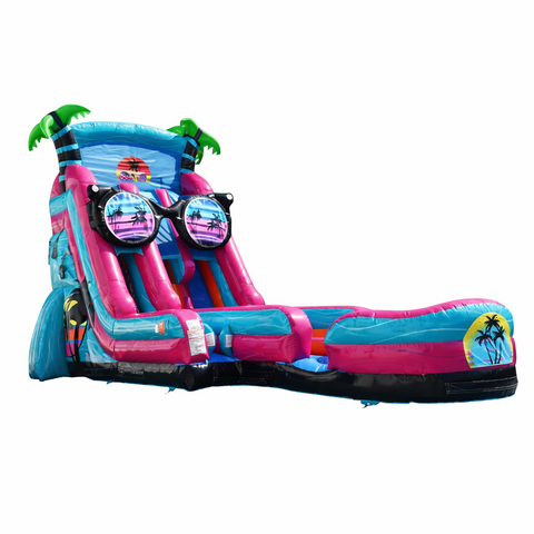 22 ft Beach Vibes waterslide 22 ft Beach Vibes waterslide