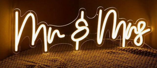 1pc Mr and Mrs Vibrant Led Neon Sign - Unique Wedding Party Decoration, Stylish Bedroom Home Wall Decor, Energy-Efficient Neon Light Sign - Perfect for Romantic Anniversary, Marriage, and Valentines Day Parties 1pc Mr and Mrs Vibrant Led Neon Sign - Unique Wedding Party Decoration, Stylish Bedroom Home Wall Decor, Energy-Efficient Neon Light Sign - Perfect for Romantic Anniversary, Marriage, and Valentines Day Parties
