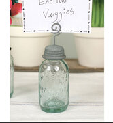 Mason Jar Place Card Holder - Box of 4