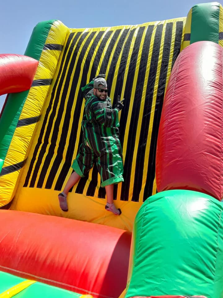 Velcro Wall inflatable Rental Woodstock IL and surroundings