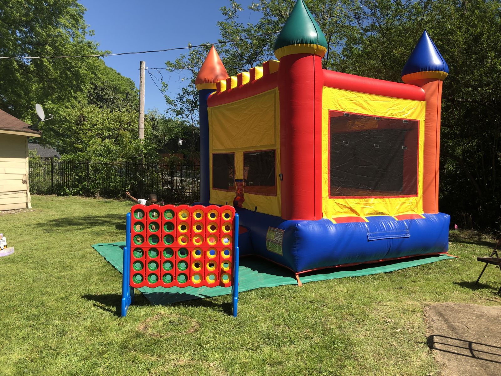 Connect 4 and Bounce House