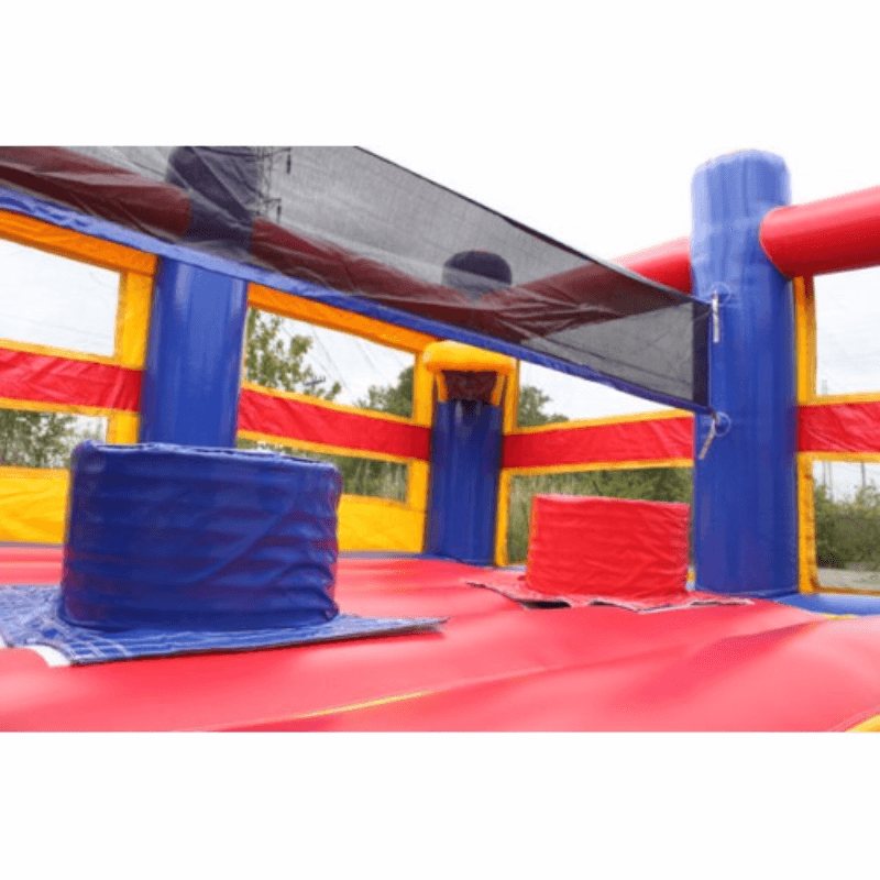 30ft by 19ft Inflatable Volleyball Court and football stadium - Bouncy  Castle Hire in Weymouth & Dorset