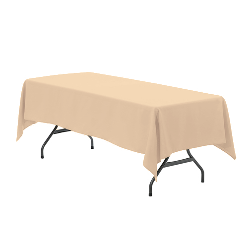 Beige Table Linen Rentals in Austin Texas from Austin Bounce House Rentals