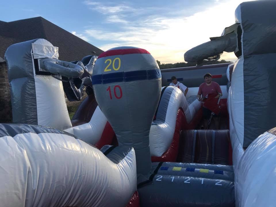 Inflatable game rental for schools and churches
