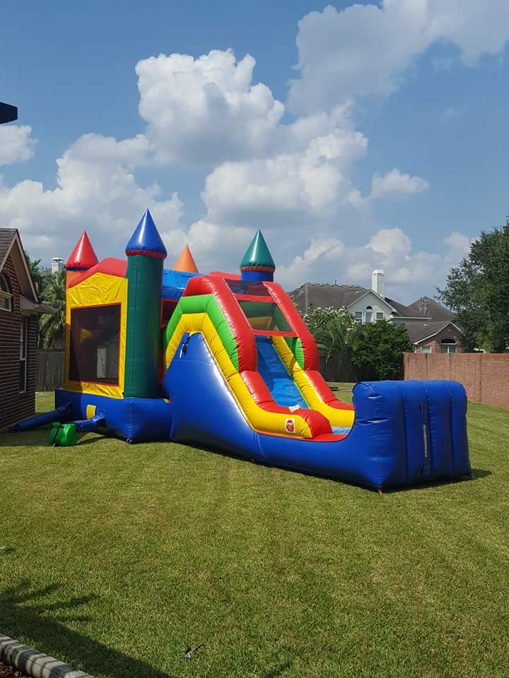5 in 1 Crayon Bounce House