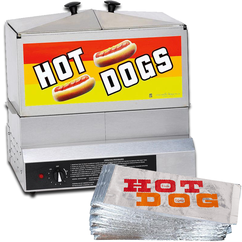 Hot Dog Steamer Rentals in Austin Texas from Austin Bounce House Rentals