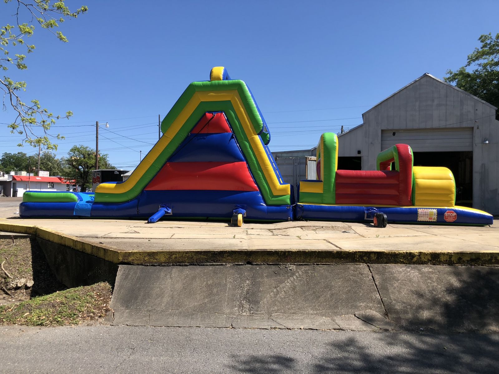 52' obstacle course rental