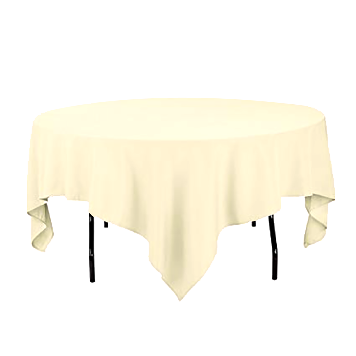 Ivory Table Linen Rentals in Austin Texas from Austin Bounce House Rentals