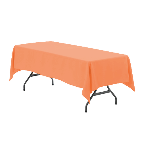 Peach Table Linen Rentals in Austin Texas from Austin Bounce House Rentals