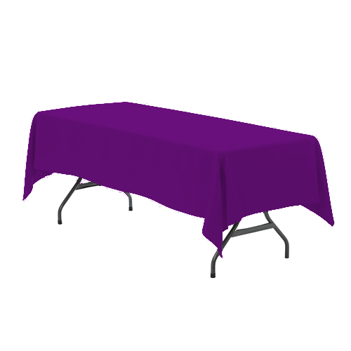 Purple Table Linen Rentals in Austin Texas from Austin Bounce House Rentals