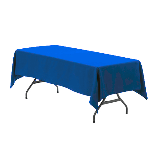 Royal Blue Table Linen Rentals in Austin Texas from Austin Bounce House Rentals