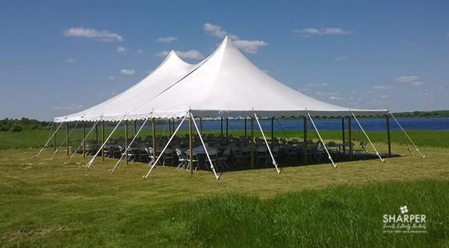 Commercial best sale tent rental