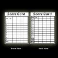 9 hole mini golf score cards