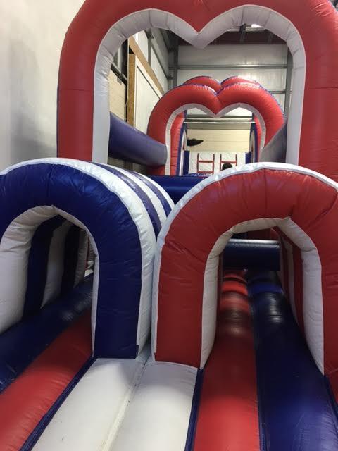 Red White & Blue Obstacle Course
