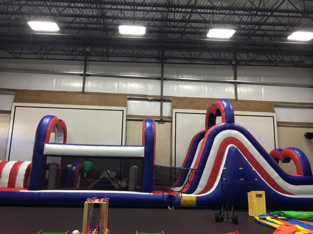 Red White & Blue Obstacle Course