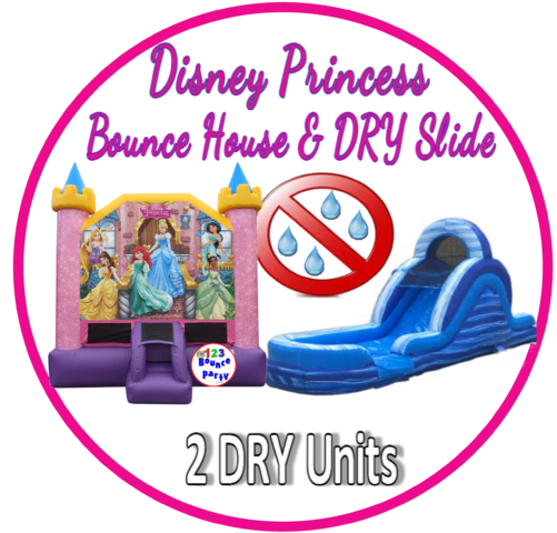 PACKAGE:Disney Princess & 12' Blue DRY Slide