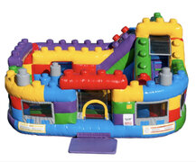  Block Party Jr with Bounce / Climb / Slide / pop ups & more can use WET or DRY