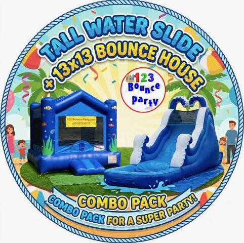 Package TALL BLUE Ocean Bounce