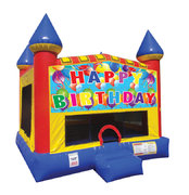 Happy Birthday Castle w/Blue Panel #4 #5