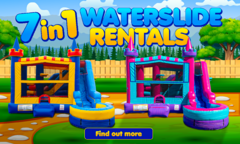 7in1 Combo Water Slide Rentals