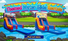 Themed Water slide Rentals