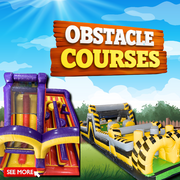 Rent the largest Obstacle course Now!