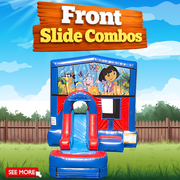 Front slide combo Bouncer Rentals 