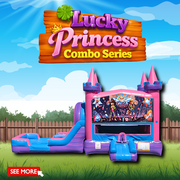 Lucky Princess Double lane slides with bouncer combos