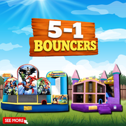Combo Bouncer Rentals 5in1s
