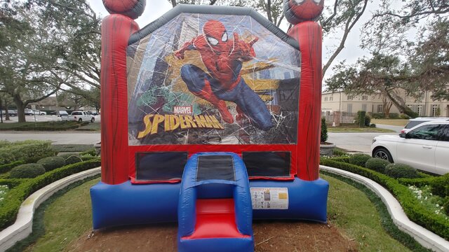 Spiderman bounce house rental