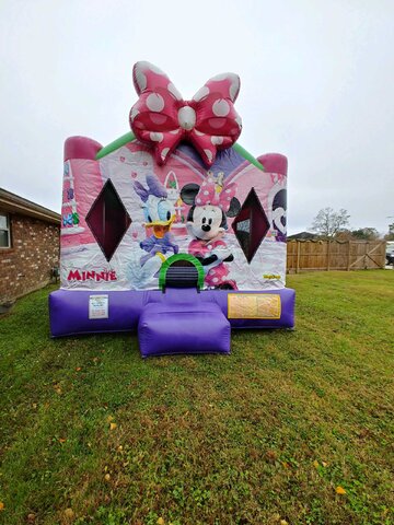 Minnie Mouse bounce house rental