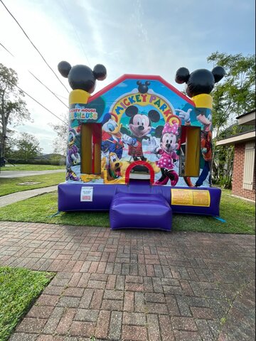 Mickey Mouse bounce house rental