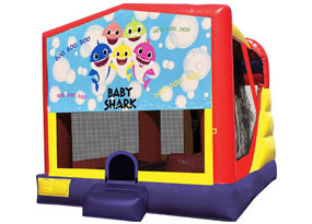 Baby Shark 4in1 Bounce House Combo