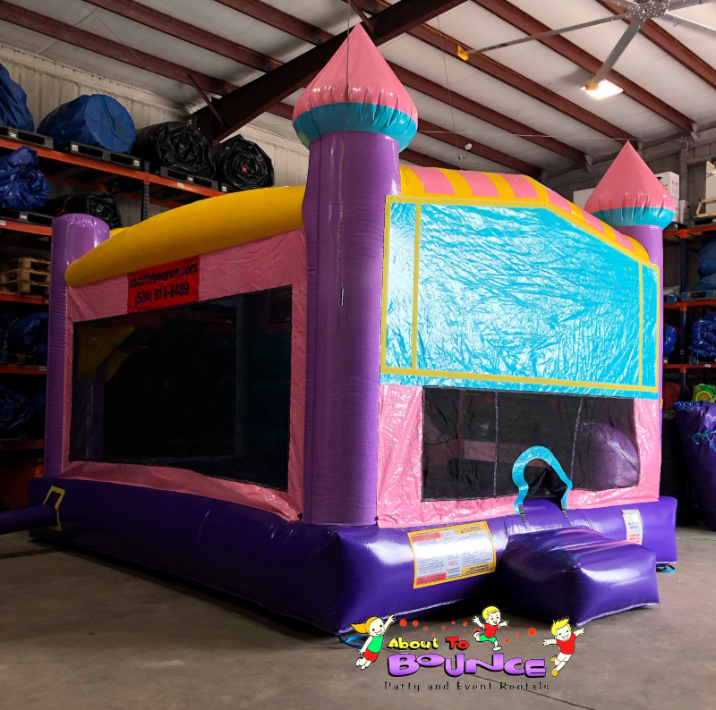 Dallas cowboys pink bounce house Rental