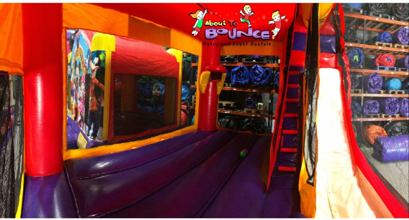 Thomas The Train 4N1 Bounce House Combo & Party Rental
