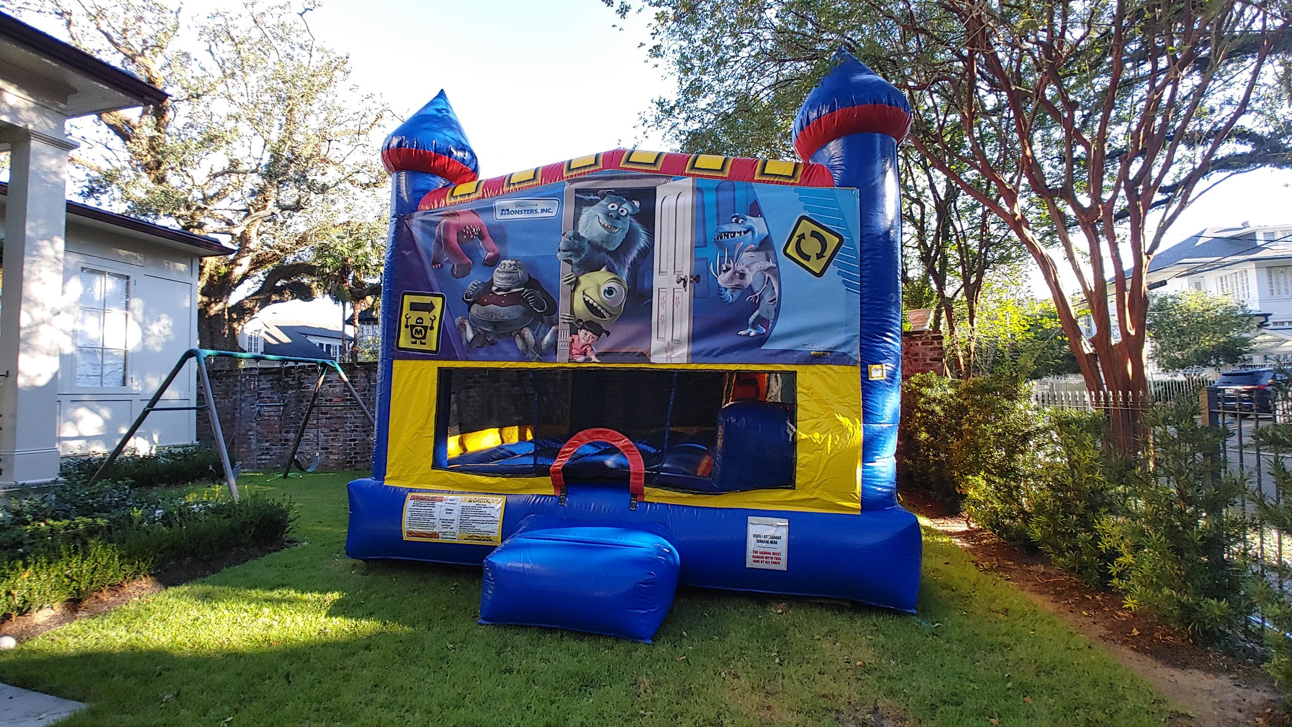 Monsters inc. bounce house rental