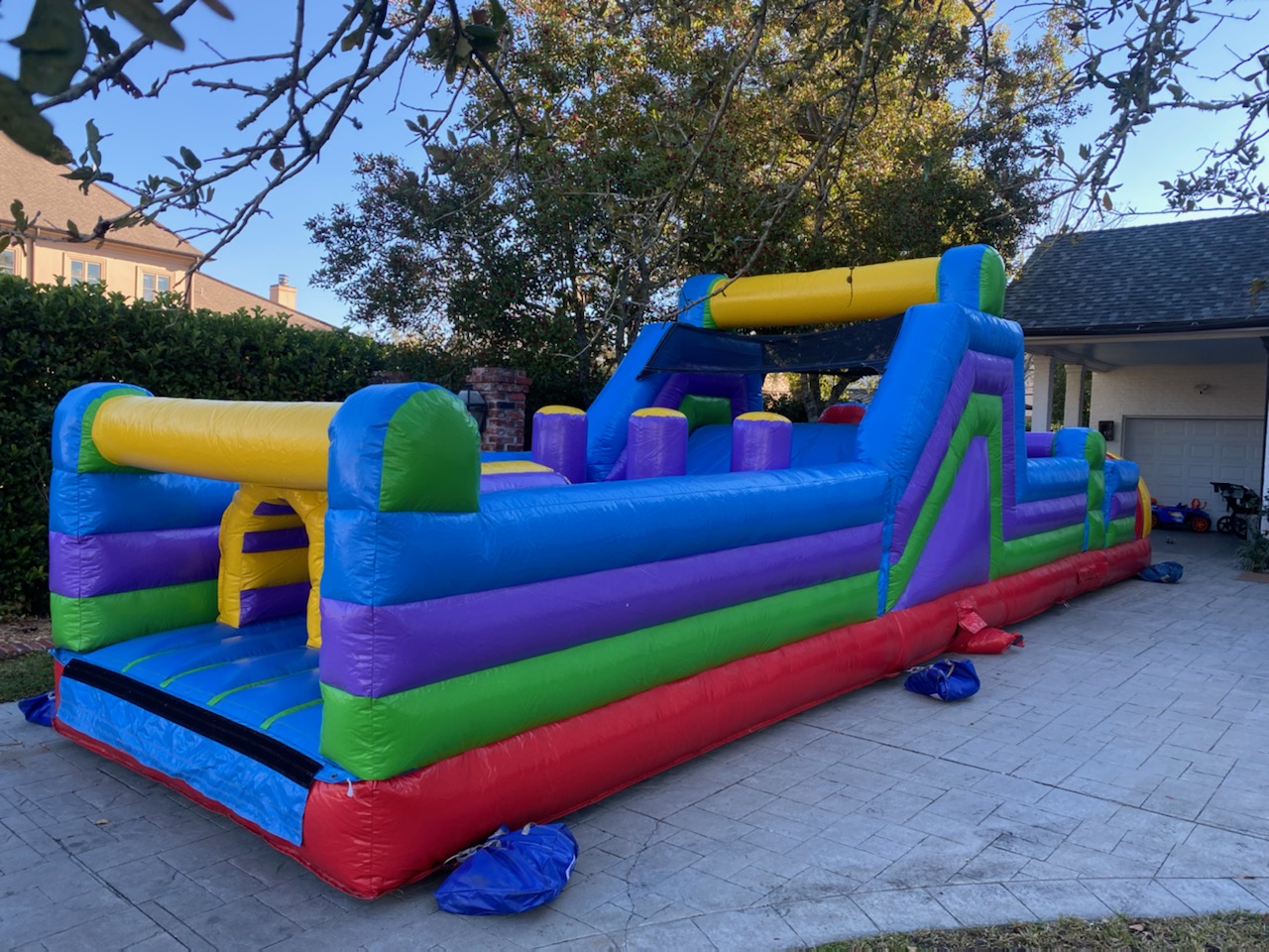 Obstacle course rental 40ft.