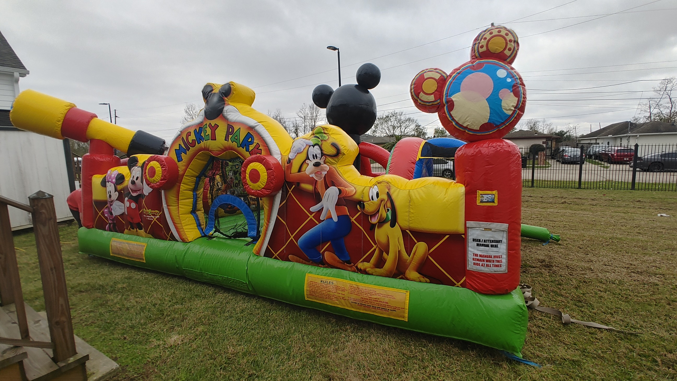 Mickey Mouse toddler inflatable rental