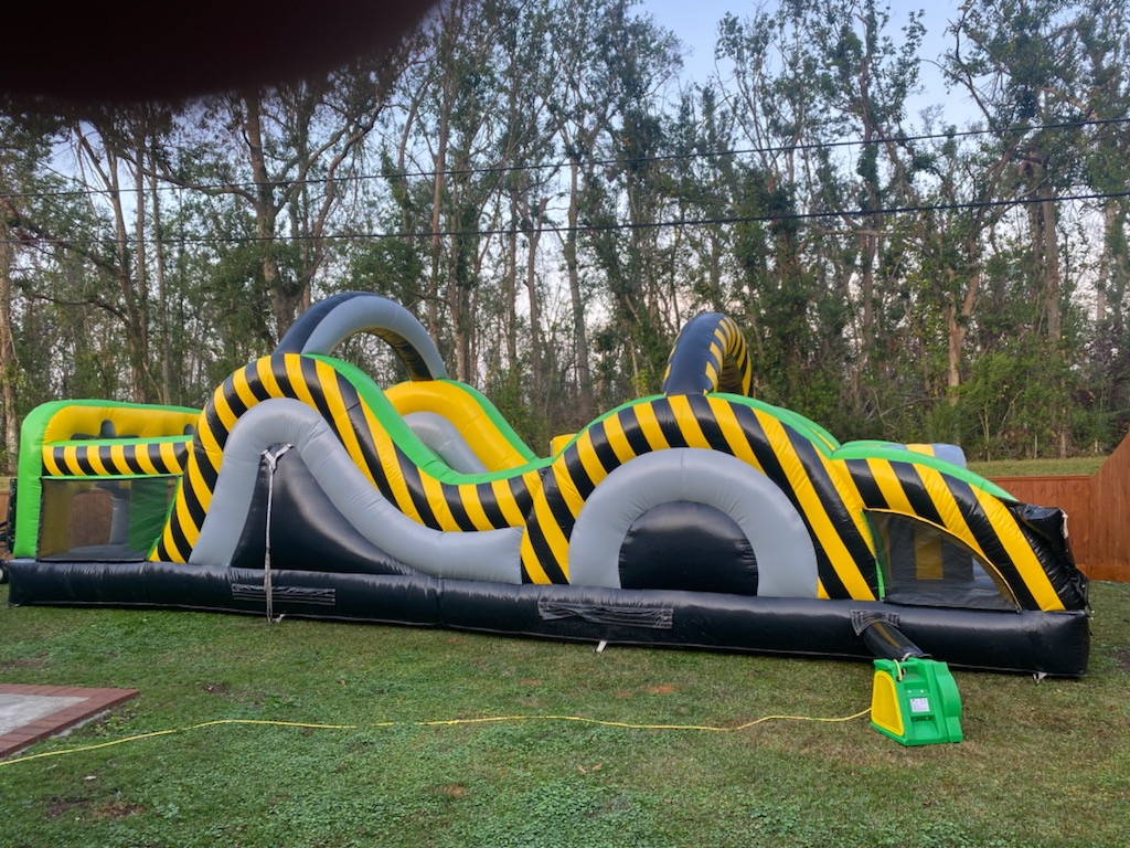 35 ft. Radical obstacle course rental
