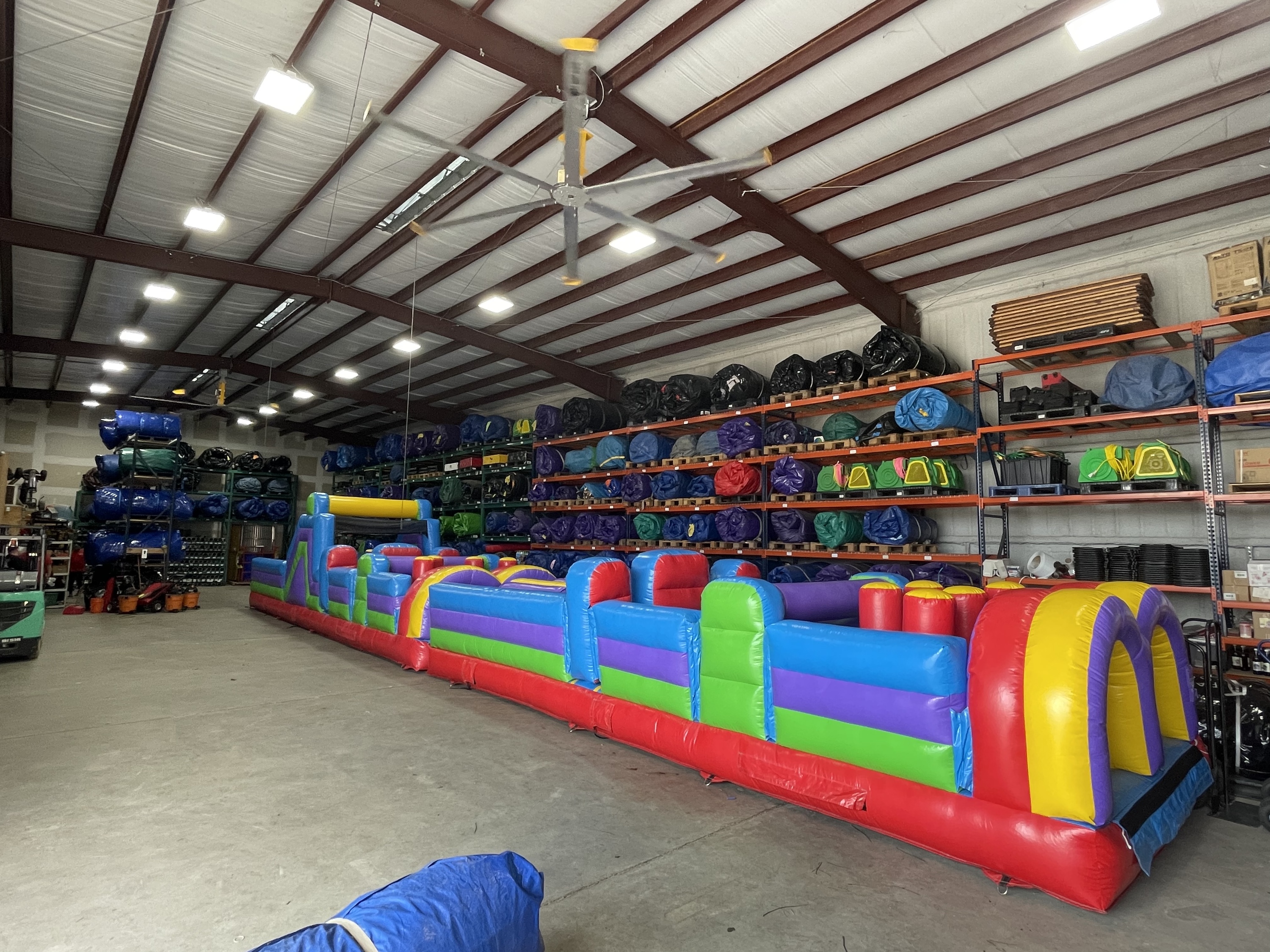 70 ft. Obstacle course rental