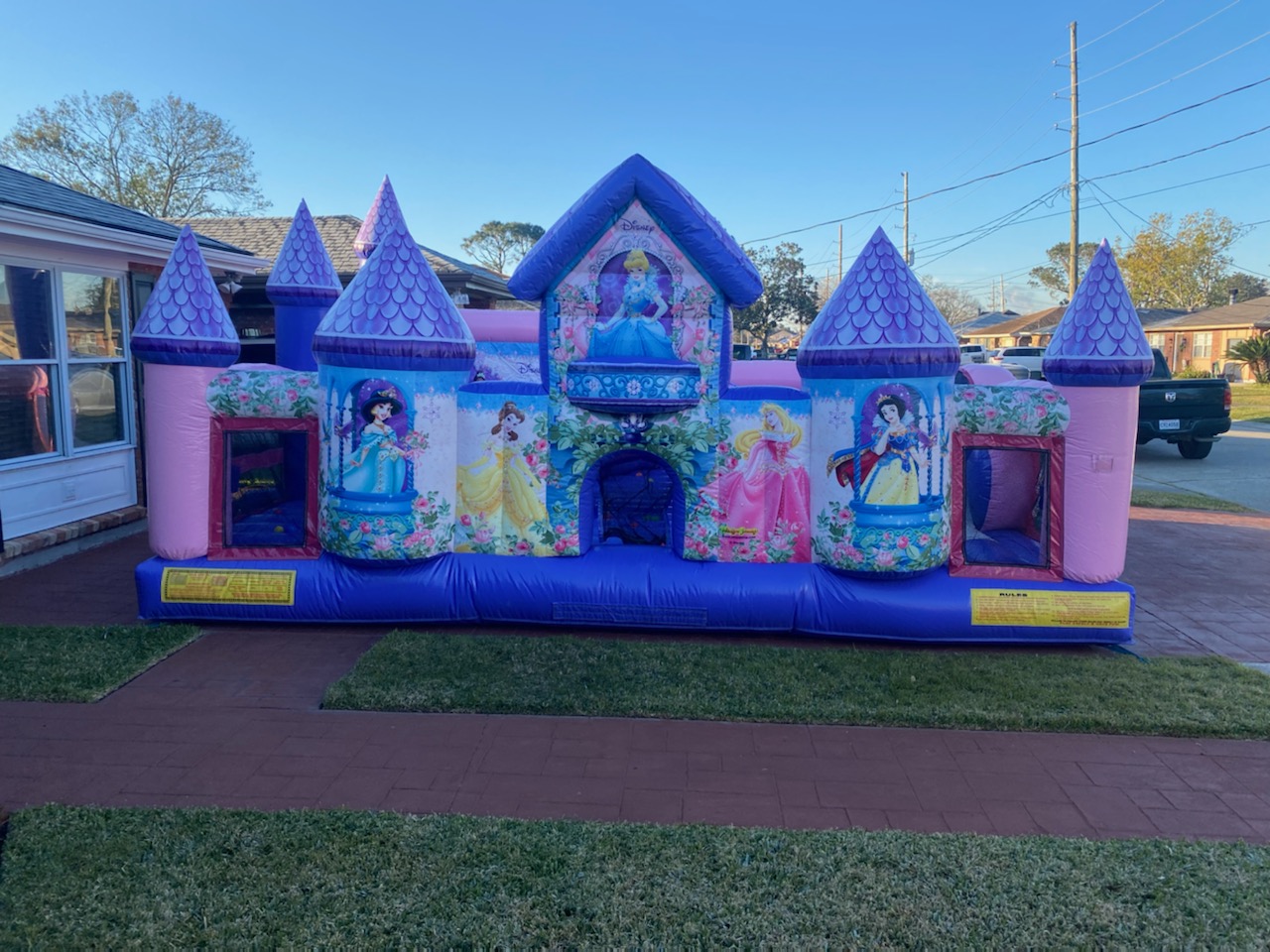 Princess toddler inflatable bouncer