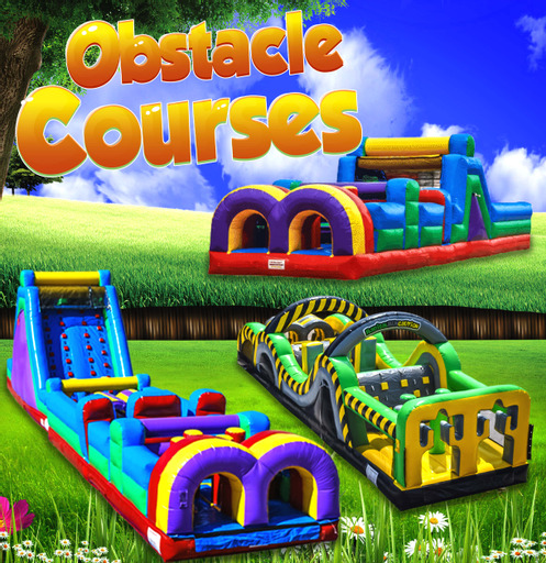 Inflatable obstacle course rental