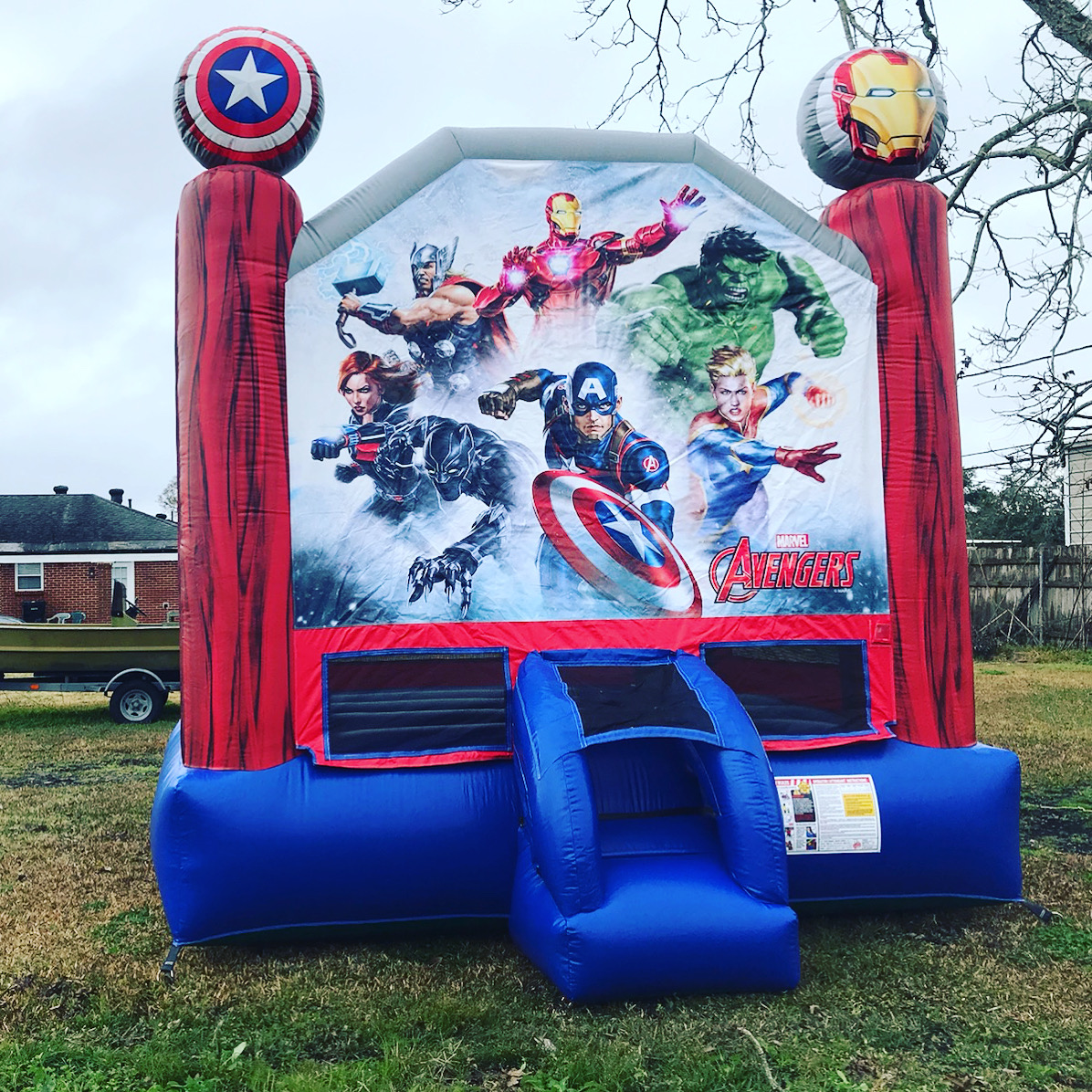 Avengers Bounce house rental Avengers Bounce house rental